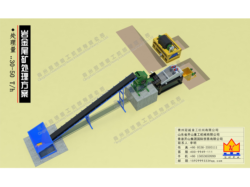 巖金尾礦重選設備